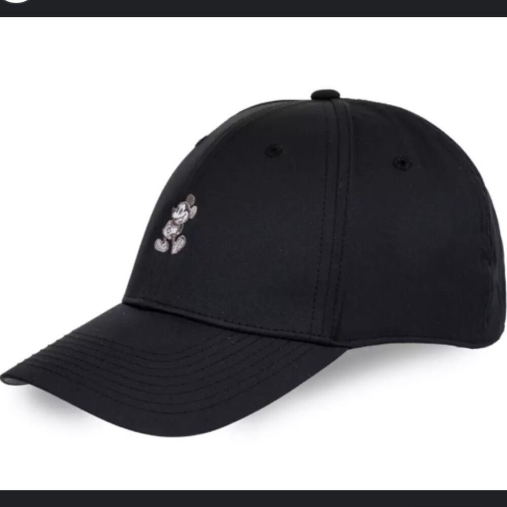 Disney Parks Nike Embroidered Black DriFit Legacy91 monochromatic Baseball Cap